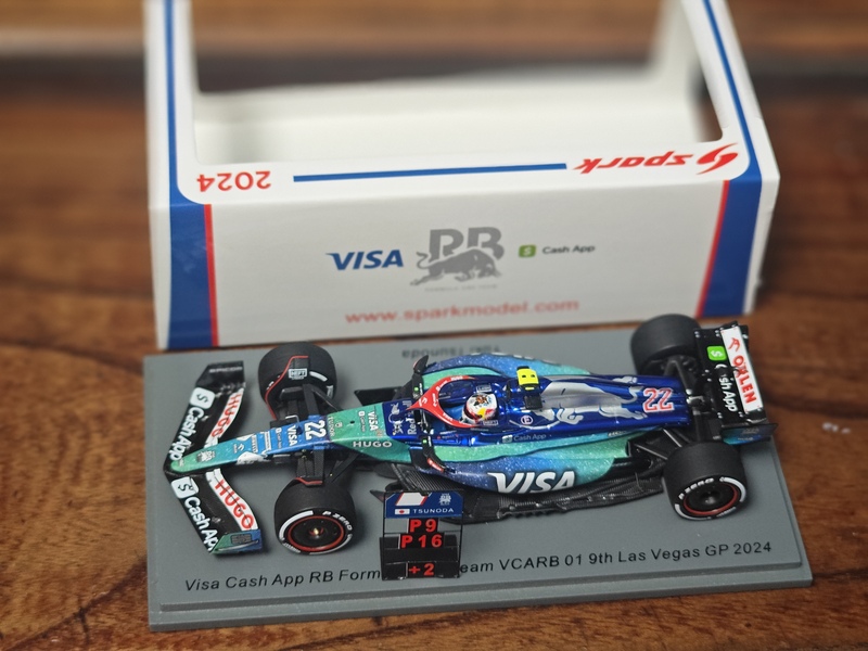 Spark Model 1/43 2024 Las Vegas Red Bull Racing Team Vcarb 01 22 # Kotoda Spark Model 1/43 2024 Las Vegas Red Bull Racing Team Vcarb 01 22 # Kotoda