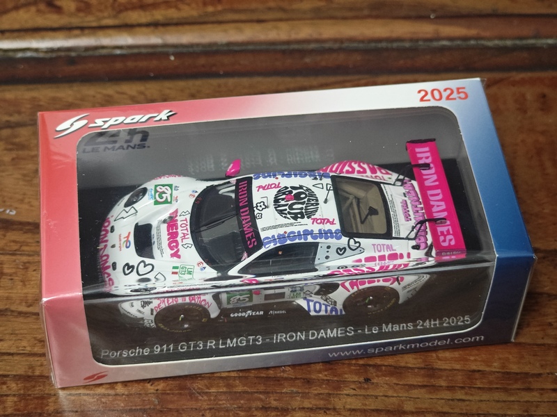 Spark Model 1/43 2025 Le Mans Porsche 911 Gt3 R 85 # Iron Maiden Spark Model 1/43 2025 Le Mans Porsche 911 Gt3 R 85 # Iron Maiden