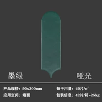 Чернила зеленый матовый