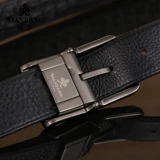 曼邦 Высококлассный ремень, штаны, крокодил, из натуральной кожи