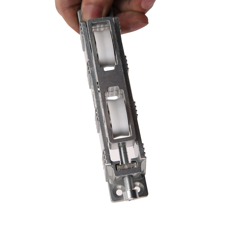 Geod broken bridge aluminum door and window pulley door and window double wheel push-pull heavy-duty door pulley plastic steel door and window pulley