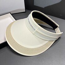 Japanese hat womens summer big brim empty top hat versatile travel to the seaside vacation beach sun protection sun hat