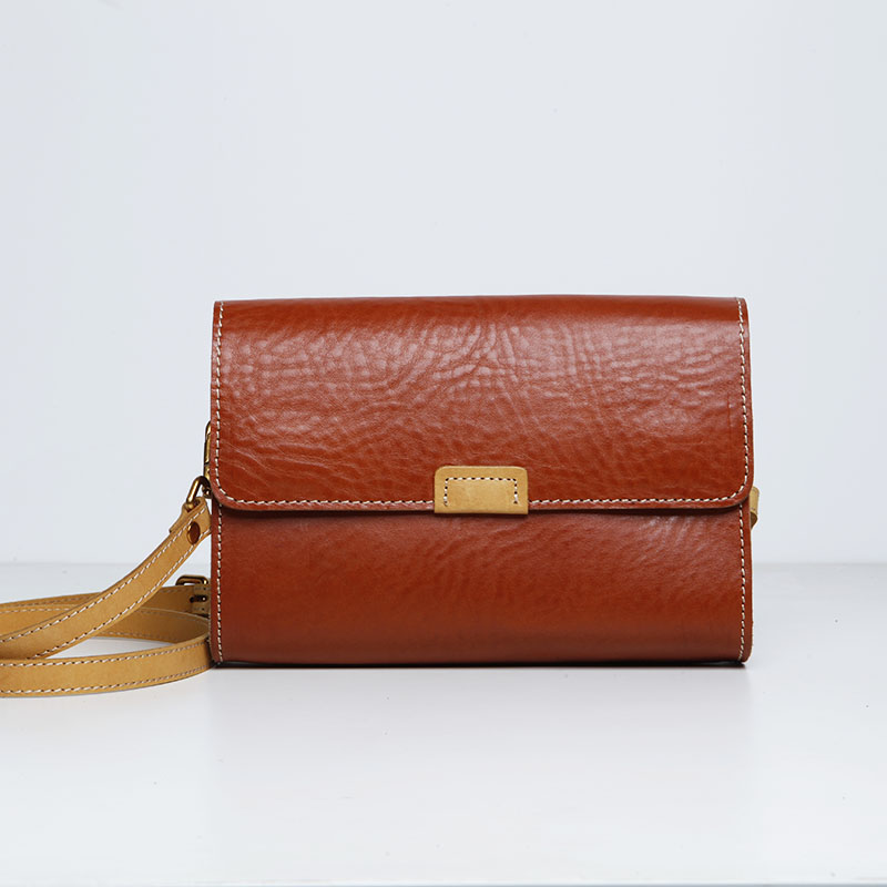 Cloth Valley Forest Women's Style Bull Leather Small Satchel Satchel Satchel Shoulder Bag Handbags Genuine Leather Day Ensemble Small Bag B062