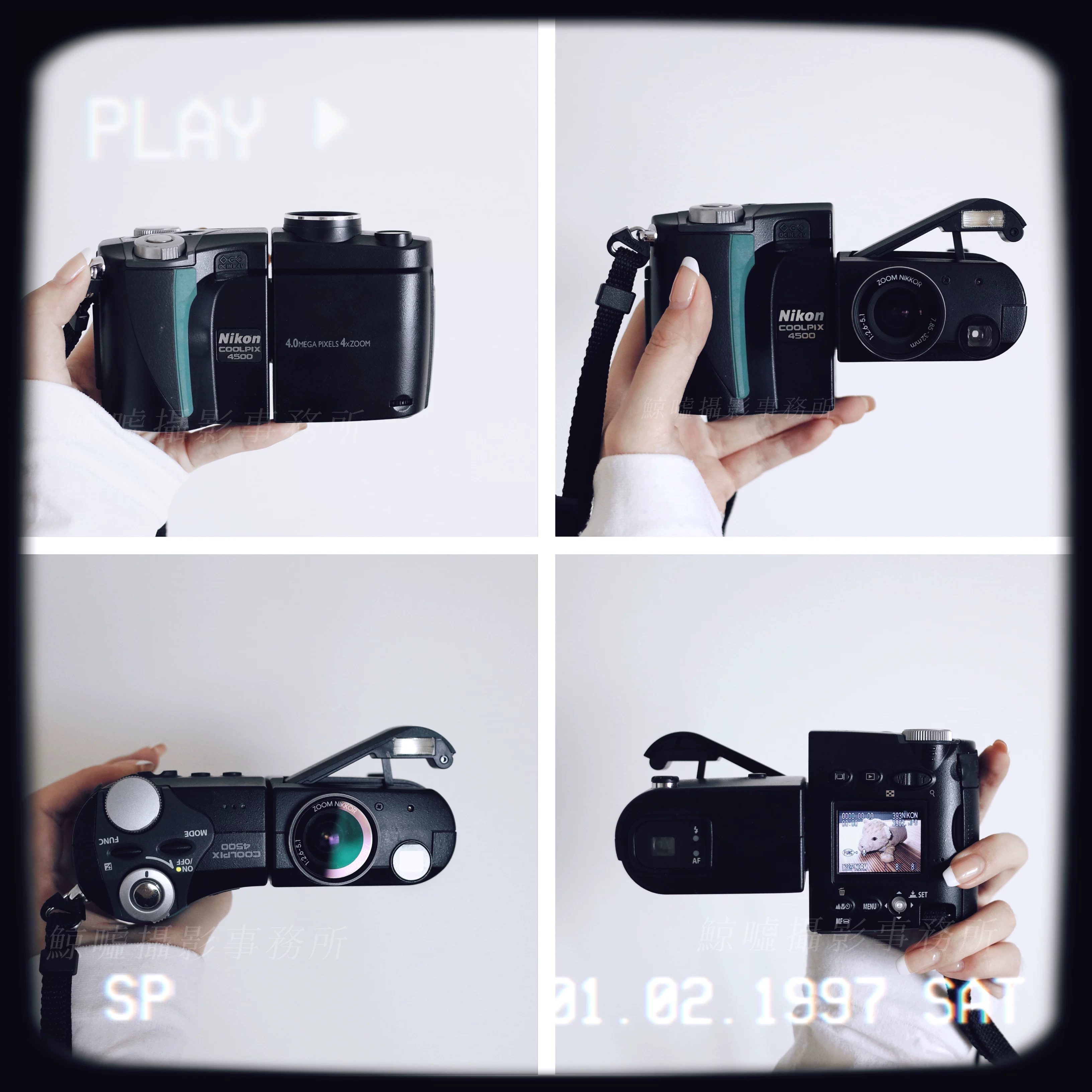 Nikon/Nikon COOLPIX CCD камера Baker ретро цифровая камера портативная пленка бесплатная доставка