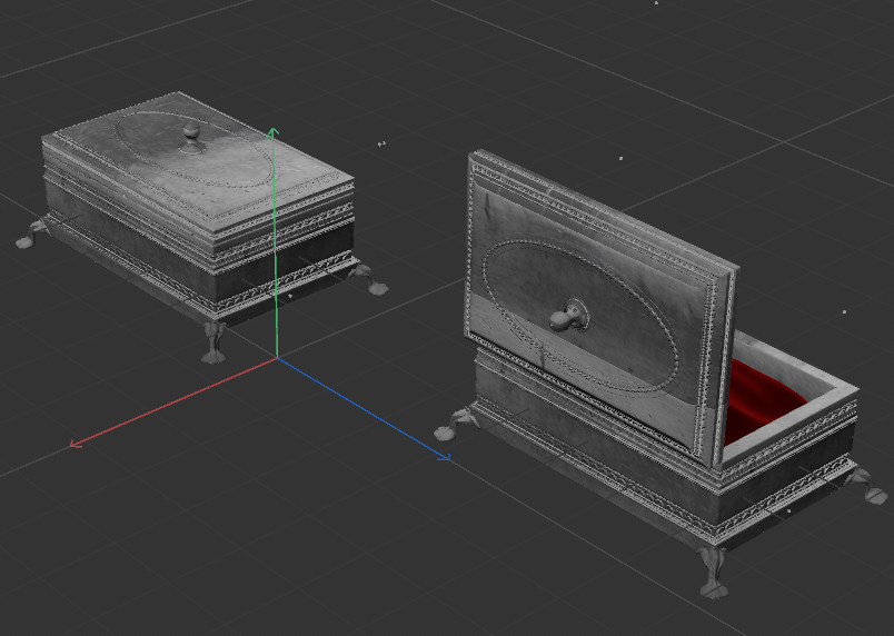 C4D珠宝首饰盒子FBX包装盒STL古典欧式收纳盒OBJ模型Blender素材-cg男孩