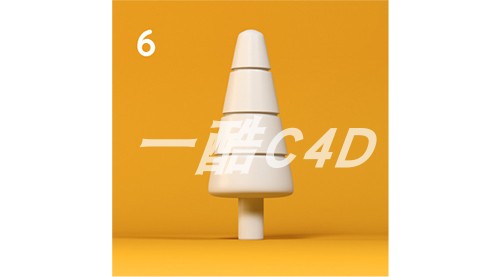 一酷C4D-GSG灰猩猩系列-树木模型06
