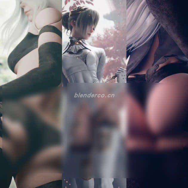 精品人物素材带骨骼