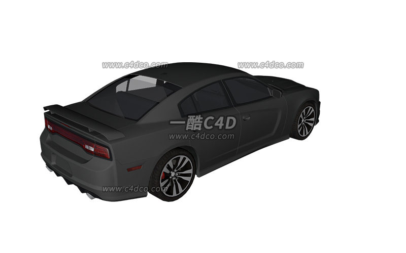 一酷c4d汽车轿车模型011