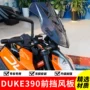 18 xe máy KTM duke390 kính chắn gió phía trước sửa đổi kính chắn gió dày lên để tăng kính chắn gió phía trước - Kính chắn gió trước xe gắn máy chắn gió xe máy