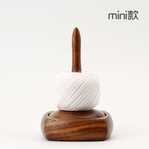 Igo] Mini wool wire shaft MINI rotating wool wire shaft unwinding frame jacquard crochet solid wood quality preparation tool