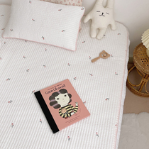 Can be customized baby cotton upholstered sheets newborn cotton cotton thin mat quilted bed household mat embroidery baby children