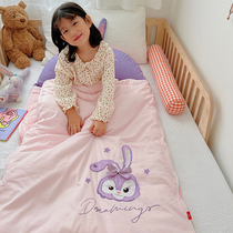 Childrens baby cotton gauze sleeping bag anti-kicking is baby spring and autumn Four Seasons universal anti-shock artifact can be removed and washed