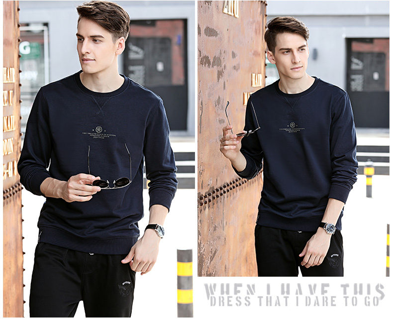 Sweatshirt homme ZHAN en Coton - Ref 3129513 Image 30