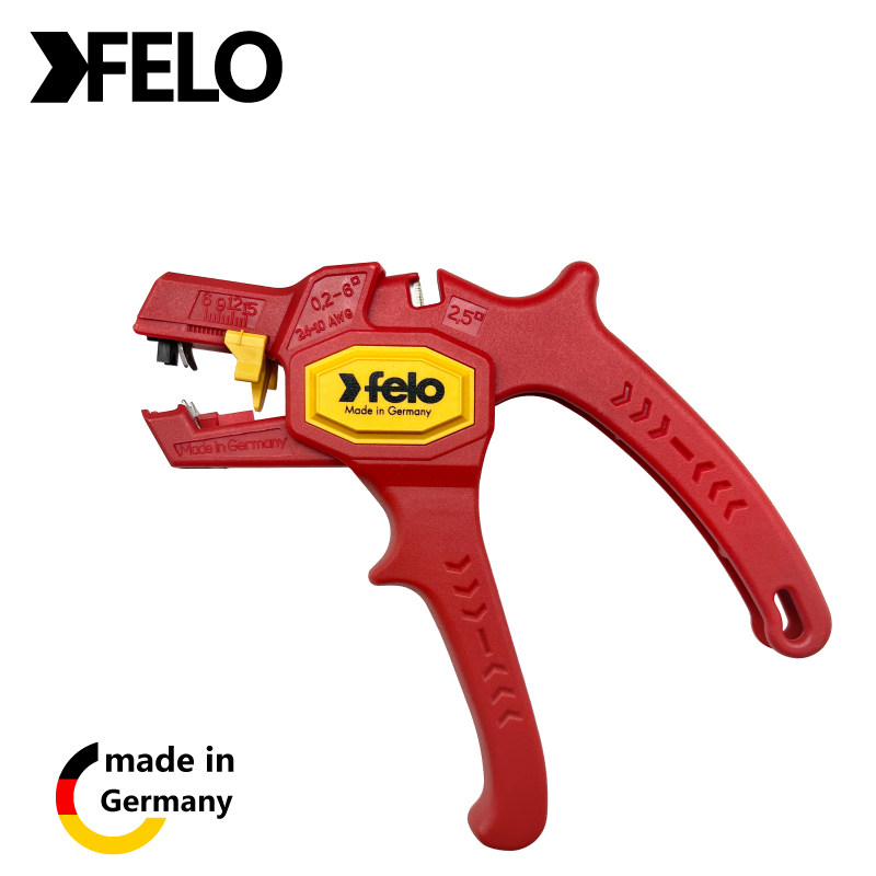 FELO Electrical insulated coaxial conductive wire and cable automatic peeling clamp cutter clamp 58399911