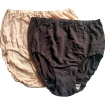 Factory Practitioner Modal thin crotch cotton middle and high waist size stretch big ladies triangle underwear