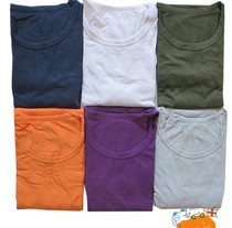 Micro-flaw foreign trade Mens Short half sleeve modal quick-drying thin knitted round v-neck T-shirt 2-221