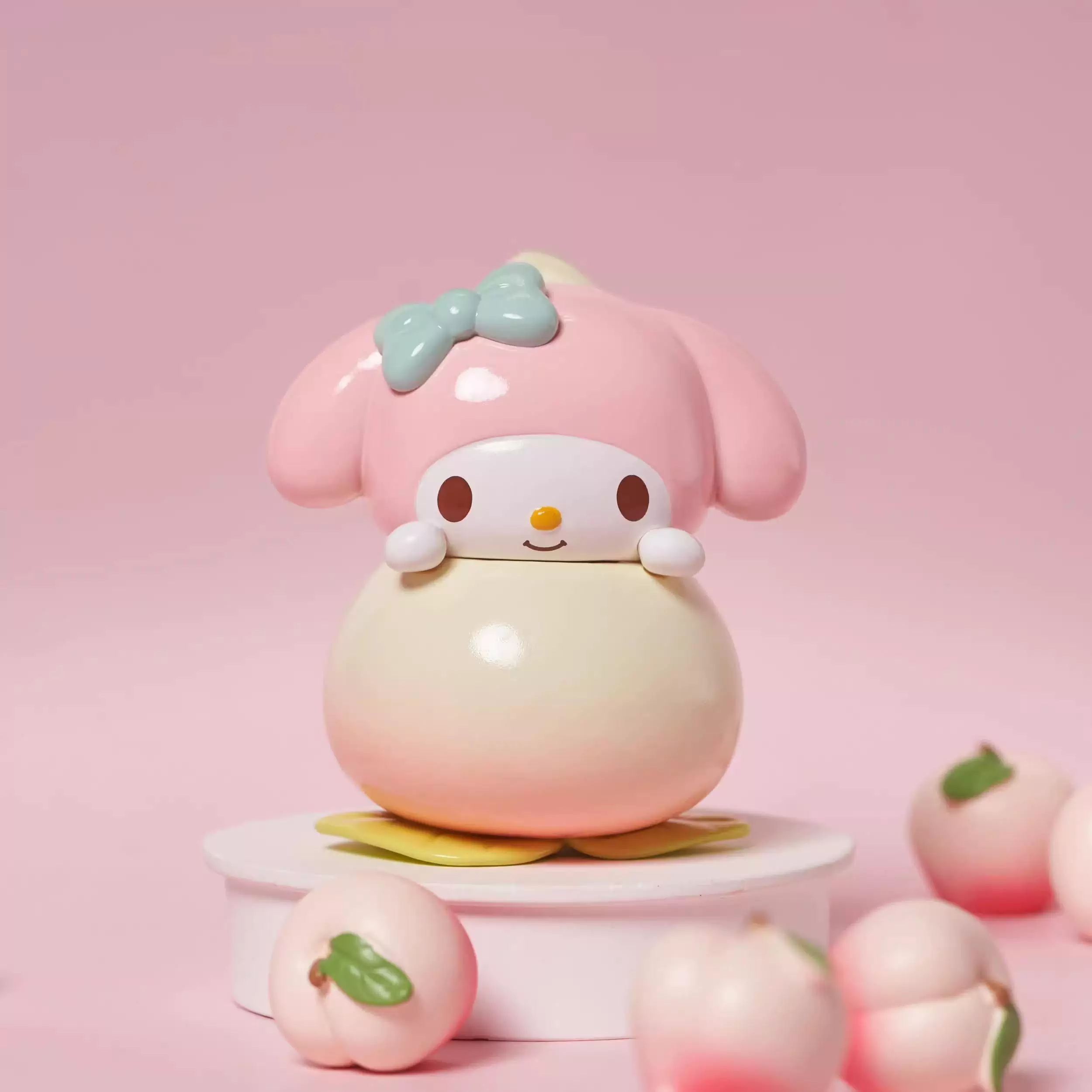 JAKA Санрио Фруктовый сэндвич Фигура Coolomi Melody Cinnamon Dog Hello Kitty Pacha Dog Модная игрушка