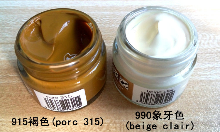 Sửa chữa da nhập khẩu kem da thuộc da túi màu bị trầy xước - Nội thất / Chăm sóc da 	giá xi đánh áo da