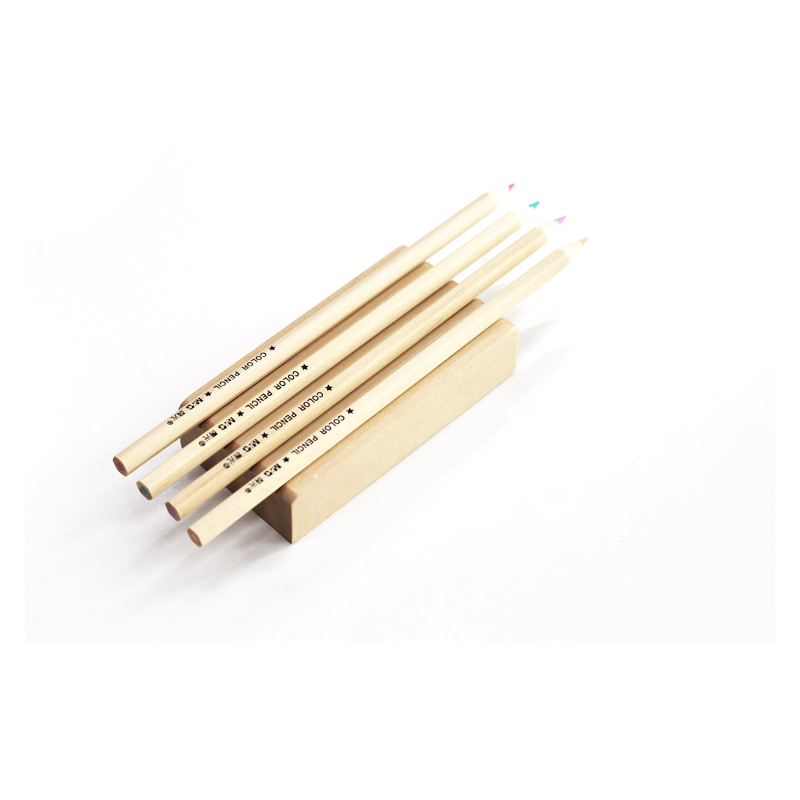 Montessori Pencil frame of Montessori language area with teaching aids pencil cube solid wood four emission geometry mapping