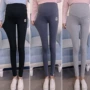 Quần bà bầu mùa thu 2018 mẫu thời trang mới của Hàn Quốc áo thun cotton nâng bụng quần legging mặc size lớn mùa thu quần cho bà bầu