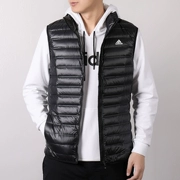 Adidas Adidas down vest nam 2018 mùa đông mới áo vest thể thao trùm đầu xuống áo khoác BS1563