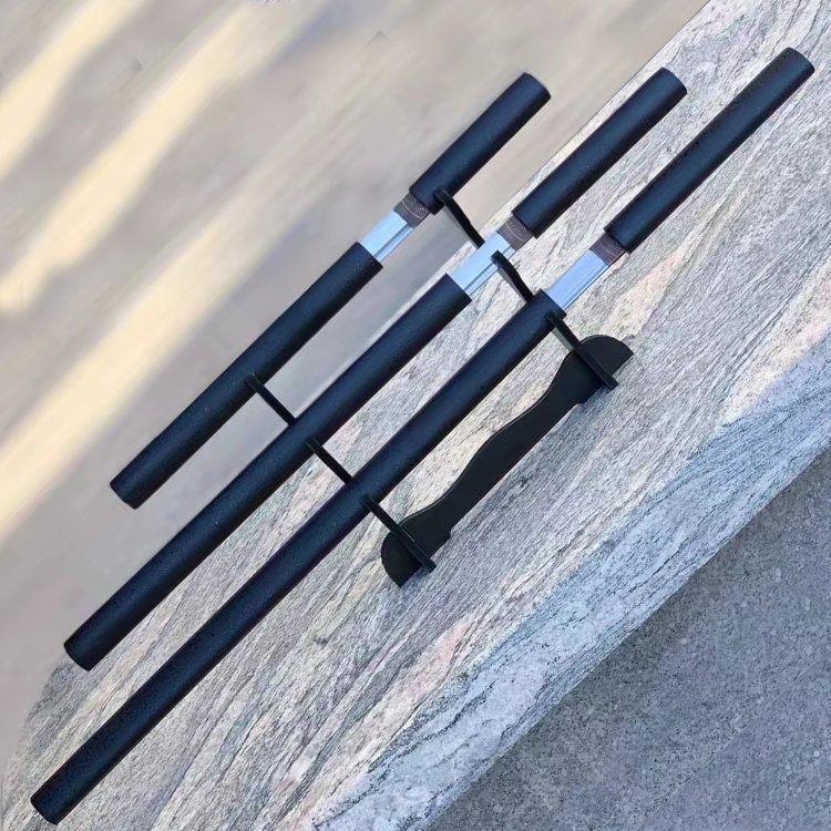 Longquan Integrated Tang Cross Knife Town House Outdoor Anti-Body Knife Vehicular Cold Soldier Knife Martial Art Short Medium Long Knife Sword Unopened Blade