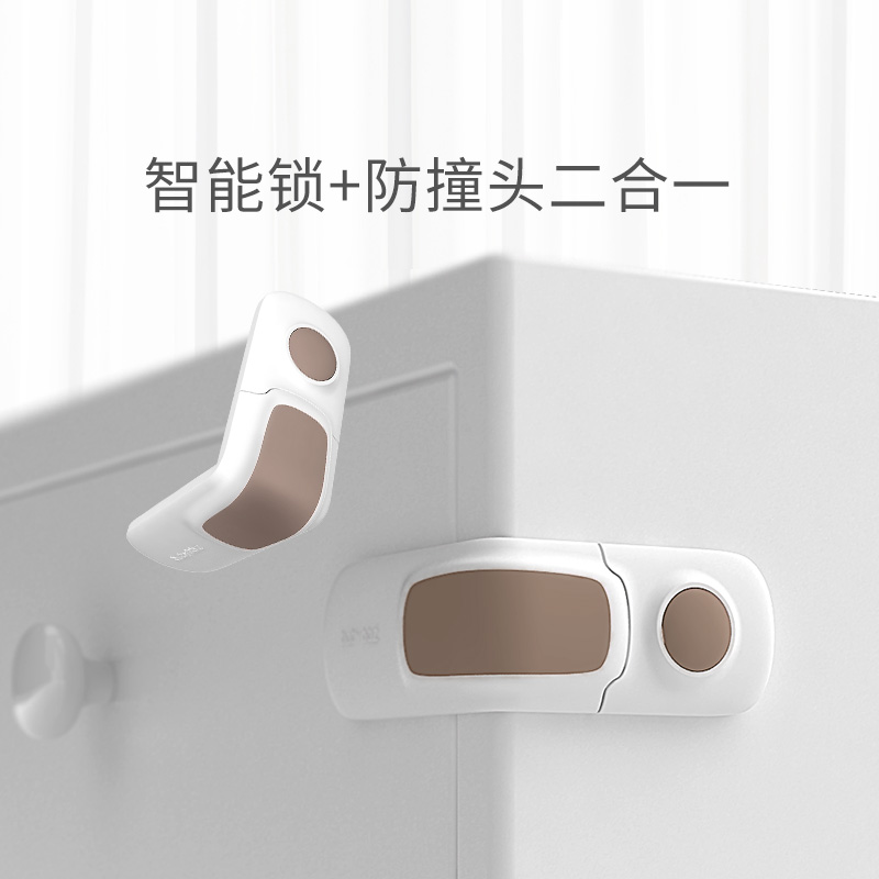 Lollipop pig drawer pull out lock baby safety lock anti baby unlock fixing snap baby anti pinch hand anti slip out