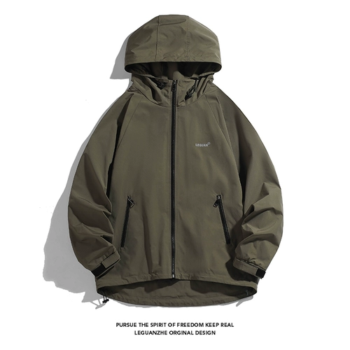 Осенняя японская дорожная спортивная куртка, свободный крой