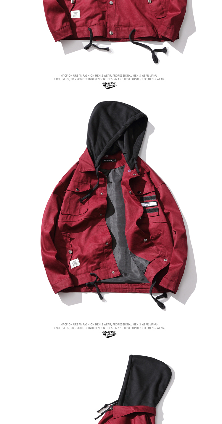Blouson homme      manches longues en Coton - Ref 3116021 Image 18
