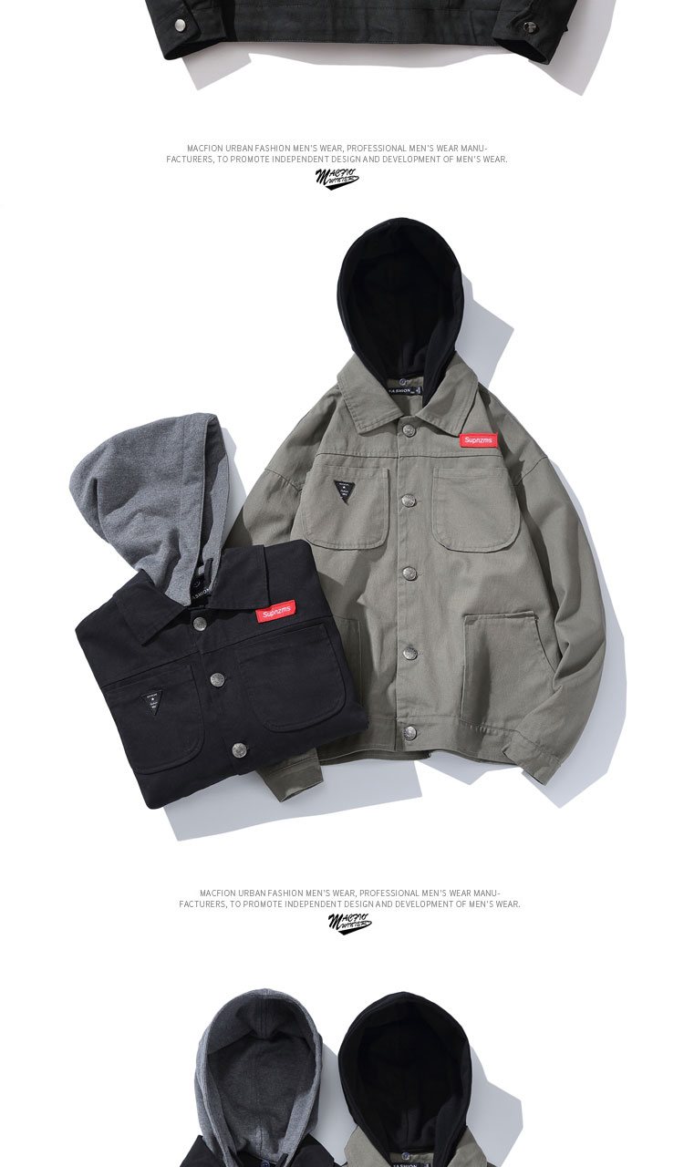 Blouson homme      manches longues en Coton - Ref 3116021 Image 21