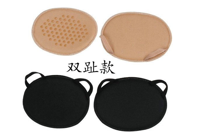 12 cặp vô hình ngón chân cái vớ chân pad phía trước thuyền vớ chân bìa dày silicone không trượt nửa pad nữ vớ