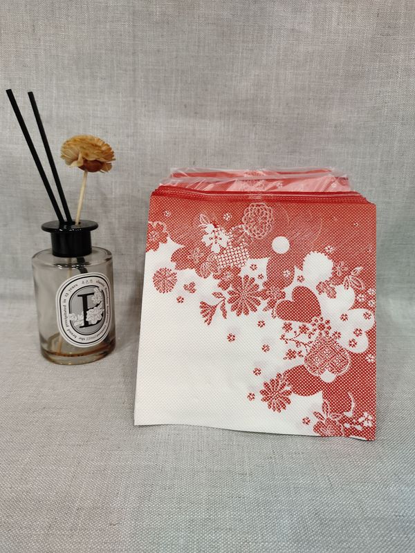 Napkin Series Foldableable Flower Arrangement Double-Layer Flower Paper Colorfuled Paper Silk 304A 40 Sheets Per Pack Shipped from Jiangsu, Zhejiang, Shanghai and Anhui