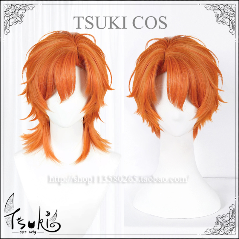 Zootopia Crazy Animal City Metropolis 2 Fox Nick Orange Reverse Curly Cosplay Wig