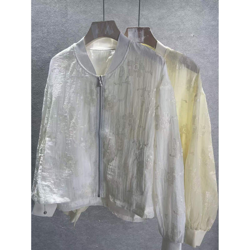 European-Style Sequin Jacket