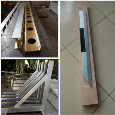 Magnesium aluminum alloy flat ruler 1000*6015002000 30004000 magnesium aluminum straight angle ruler