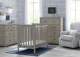 Exported to the United States delta tail single brushed crib sofa bed pure solid wood splicable large bed (sold out)