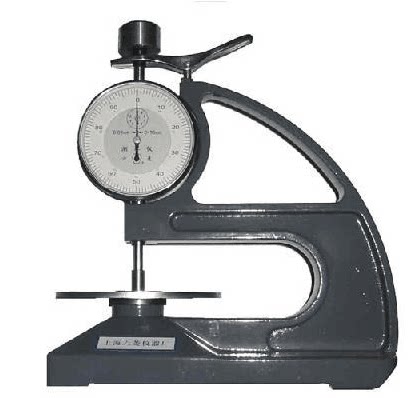 Shanghai Liuling CH-20-AT desktop rubber thickness gauge plastic paper thickness gauge 0-20mm film thickness gauge