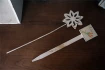 Foreign trade exports isolated household groceries wooden make old flower cards