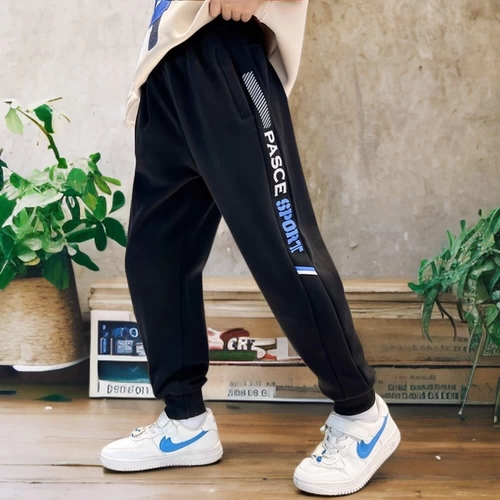 Осенние детские весенние штаны для мальчиков, подходит для подростков