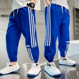 Летнее тонкое шелковое средство от комаров для мальчиков, штаны, подходит для подростков