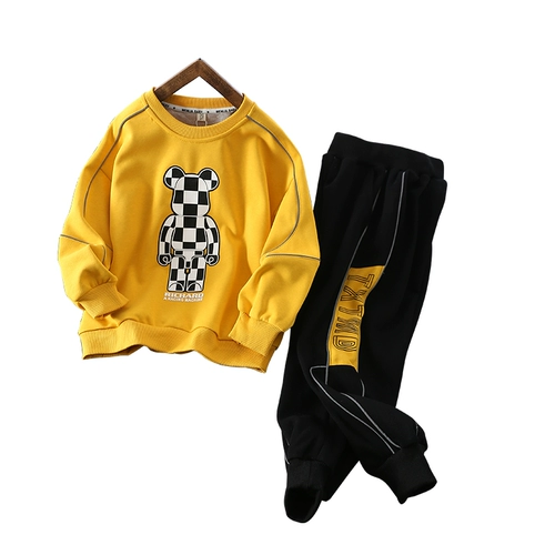 Осенняя летняя одежда, детский спортивный осенний комплект, в западном стиле, подходит для подростков