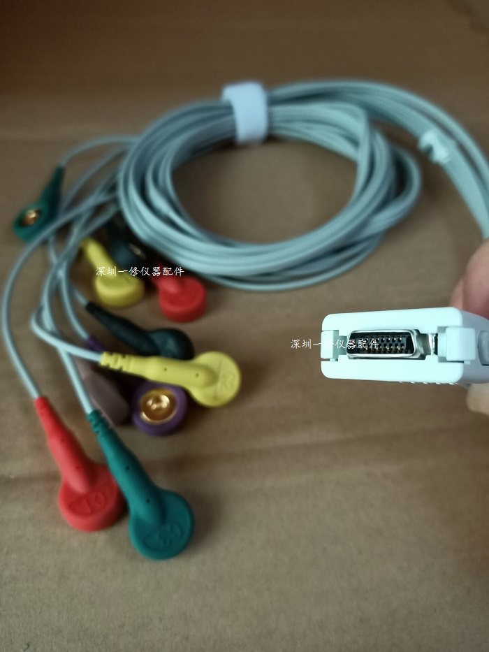 Bangjian IE10 portable electrocardiograph lead wire cable original twelve lead accessories
