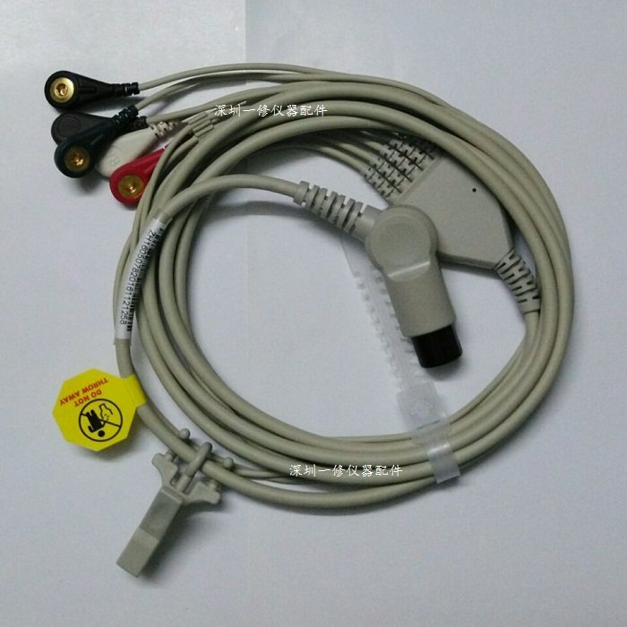 镀金六针心电导联线金科威原装UT4000A/B/C/F/6000A/F监护仪配件