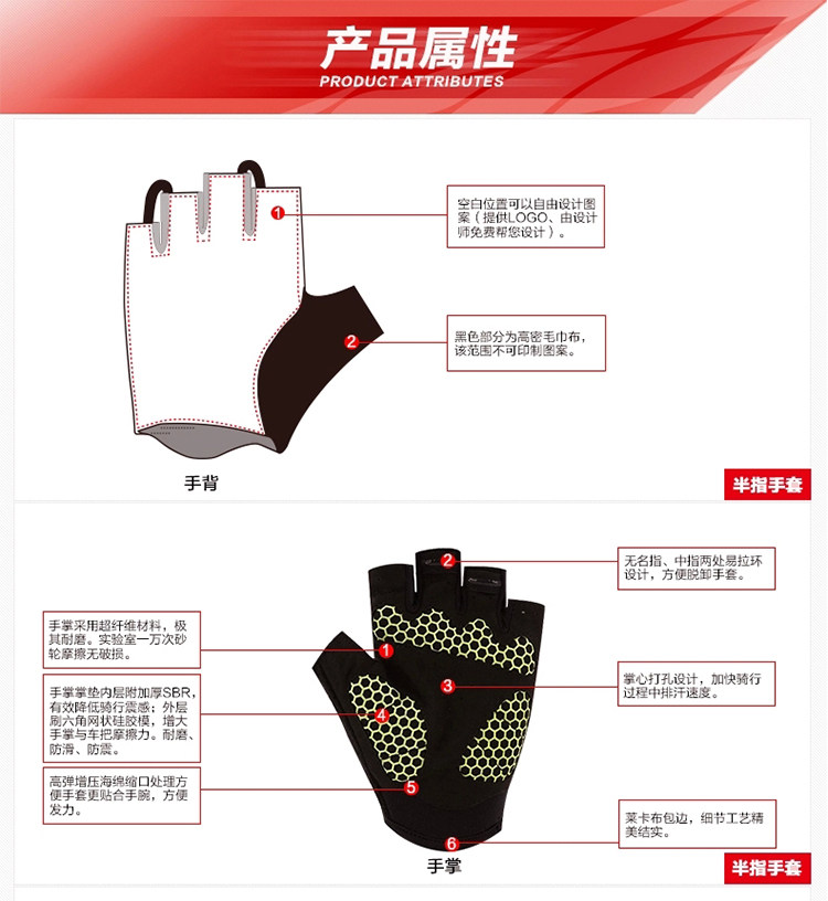 Gants de cyclisme mixte FORIDER - Ref 2244012 Image 10