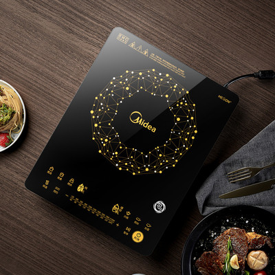 【美的】家用多功能轻薄一体防水节能电磁炉