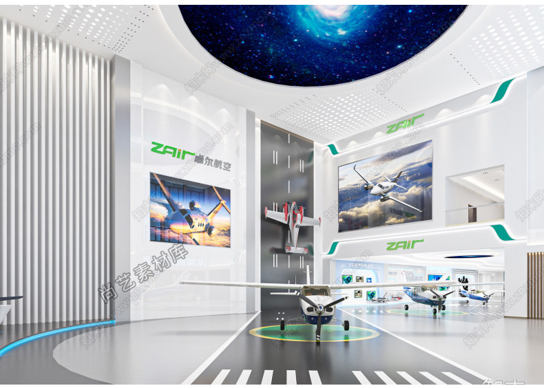 图片[19]-现代科技展览馆展厅SU模型企业数字化展馆体验店草图大师SU模型-cg男孩