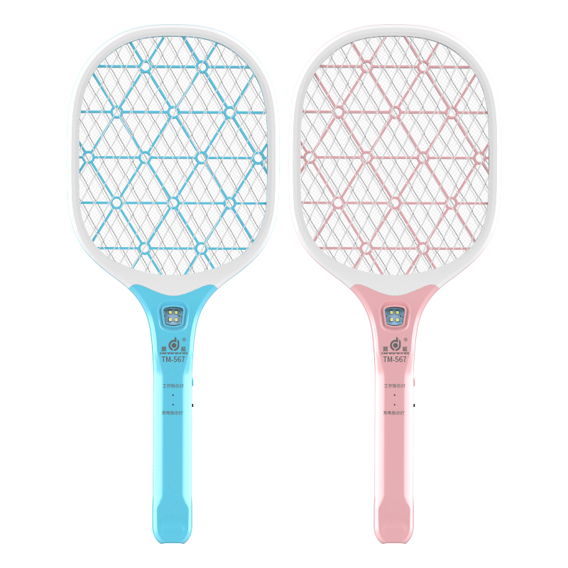 【鼎能】旗舰店USB充电式超强电蚊拍