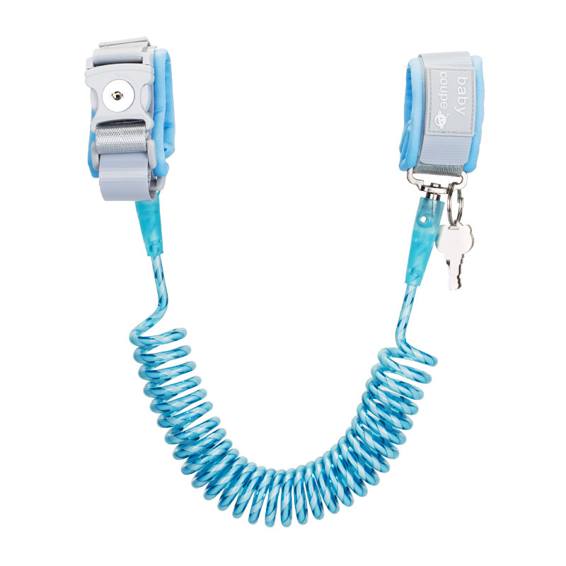 防盗锁儿童防走失带牵引绳宝宝防走丢手环小孩安全遛娃神器防丢绳