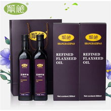 【紫袍】亚麻籽油天然食用油500ml
