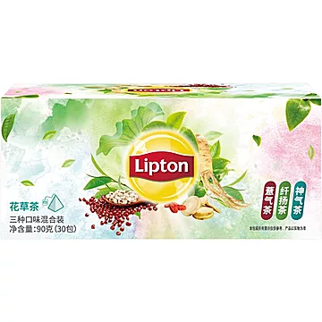 立顿Lipton花草茶精选装3口味